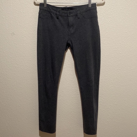 Calvin Klein pants size 6. Gray in color. Soft knit material. - Picture 6 of 9